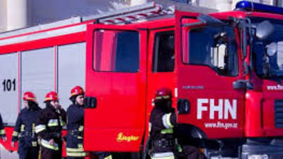 Ağcabədidə transformator yanıb